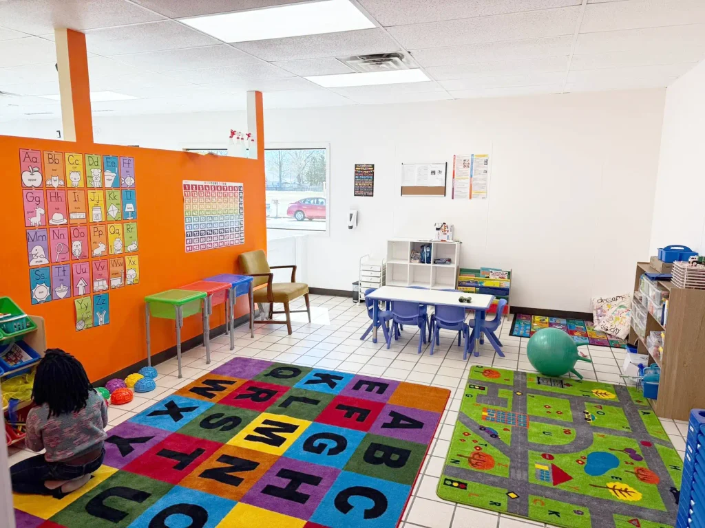 Indoor spaces at Loving Arms Daycare Center
